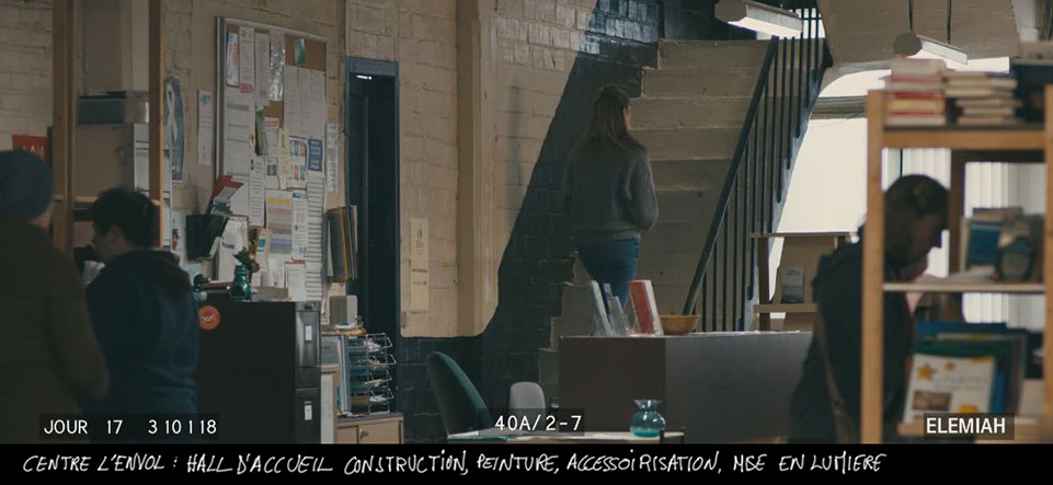 stills décor les invisibles film - accueil du centre d'accueil pour femme sds - transformation avant et après - réalisé par Louis-Julien Petit