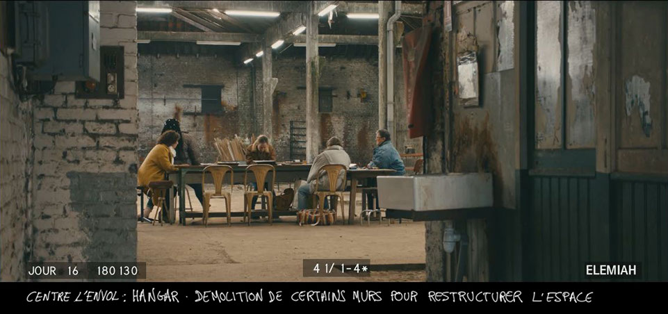 stills décor les invisibles film - ateliers de recyclerie du centre d'accueil, réalisé par Louis-Julien Petit,