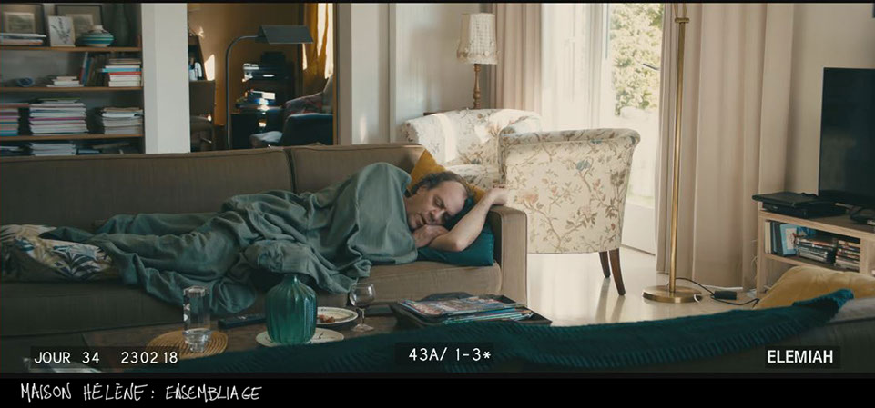 stills décor les invisibles film - intérieur de la maison de noemie lvovsky - réalisé par Louis-Julien Petit