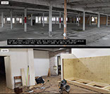 stills décor les invisibles film - douches du centre d'accueil - construction du décor, réalisé par Louis-Julien Petit