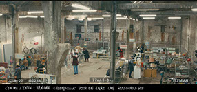 stills décor les invisibles film - ateliers de recyclerie du centre d'accueil, réalisé par Louis-Julien Petit,