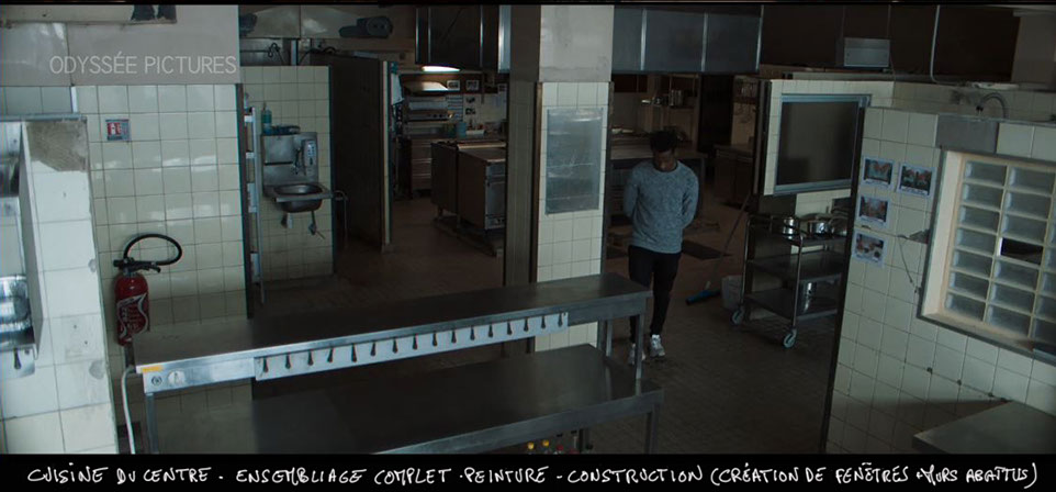 cuisine centre d'accueil jeunes migrants - la brigade film louis julien petit 