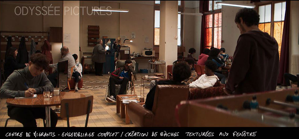 stills centre d'accueil jeunes migrants mineurs - la brigade film louis julien petit 