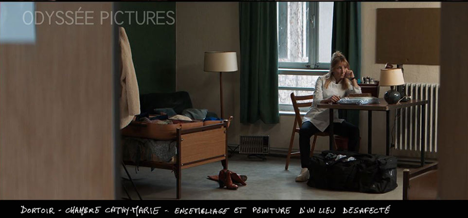 stills chambre audrey lamy - la brigade film louis julien petit 