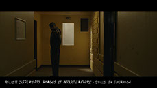 stills du décor du film vermines réalisé par sebastien vanicek - scénario florent bernard - le couloir de l'immeuble arènes Picasso